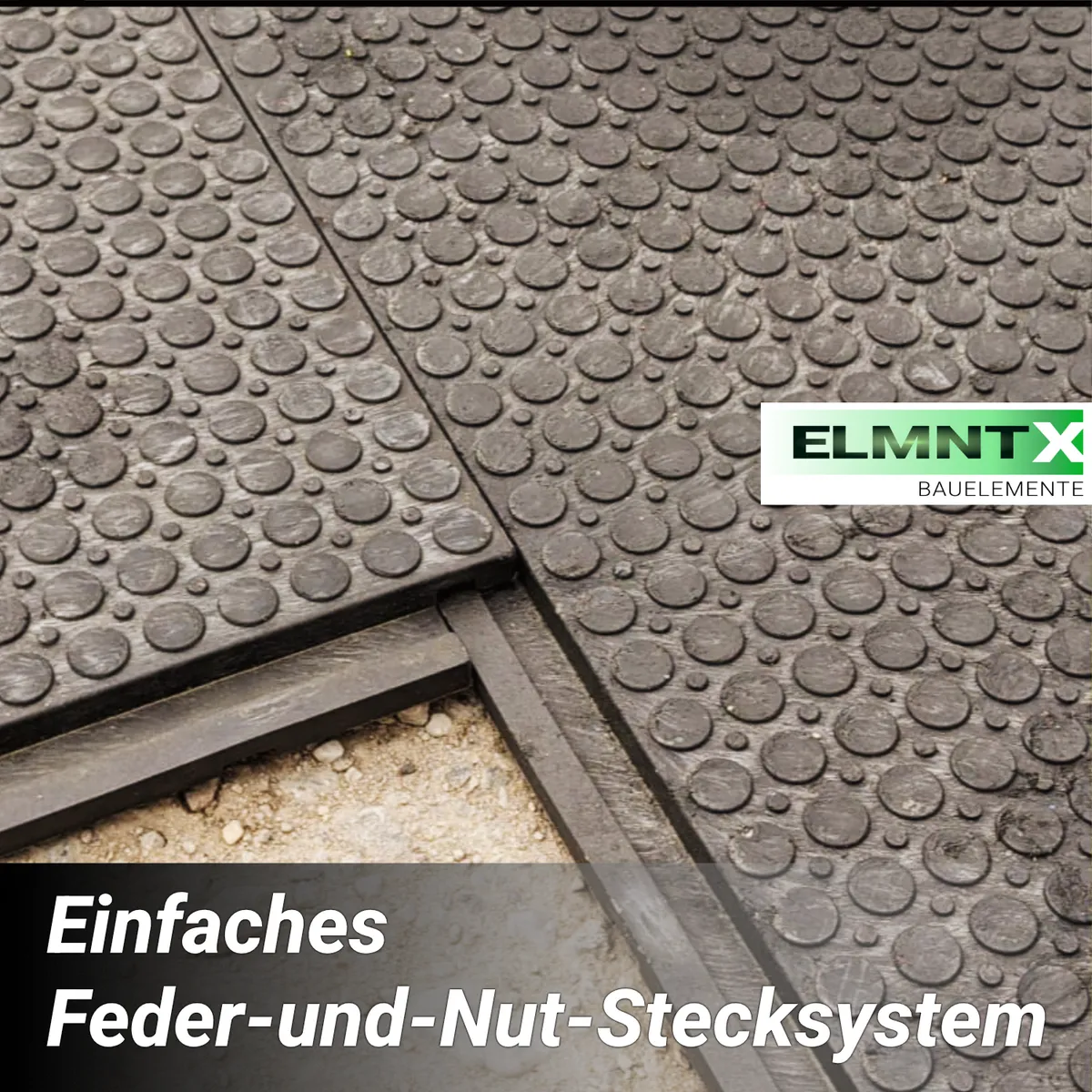 Paddockplatte & Stallmatte 120×80 cm | 32 mm 4